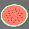 Posavasos Colorido Color Gelatina Forma de Fruta Base para Taza de Silicona Posavasos Creativo Antideslizante Aislamiento Térmico