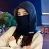 Nuevo Sombrero Lei Feng de Invierno para Hombres y Mujeres, Protección para los Oídos, Gorro de Punto Resistente al Frío y al Viento, Máscara Cálida, Capucha y Bufanda para el Cuello Todo en Uno