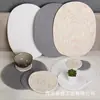 Posavasos para Mesa de Comedor Casual Estilo Escandinavo Esterilla Tejida Cuerda de Algodón Posavasos Aislante Anti-quemaduras Esterilla para Mesa de Comedor Posavasos Esterilla para Comedor del Hogar