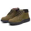 Sapatos de Segurança Antiderrapantes Masculinos de Inverno Transfronteiriços, Anti-Impacto, Anti-Perfuração, Forrados com Lã, Espessados, Isolados, Sapatos Casuais Leves, Sapatos de Trabalho