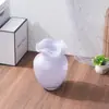 Descanso del Té Romántico Francés Jarrón Fenton Soplado a Mano Jarrón Morado Decoración de Sala de Muestras de Entrada Regalo para Novia