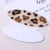 Pinza Ovalada para el Cabello con Estampado de Leopardo, Parche Acrílico Estampado DIY para Flequillo Lateral, Pinza para el Cabello Dulce y Fresca, Accesorio para el Cabello