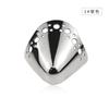 Tacones Altos para Mujer Punta Protectora Cubierta Anti-patada Punta Invisible Decorativa Bolsas de Zapatos de Cuero Accesorios Puntiagudos Cubierta Protectora Metálica para Zapatos