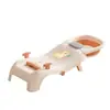 Silla de Champú para Niños para Uso en Casa, Cama de Champú Plegable para Niños, Herramienta Grande para Lavado de Cabello para Niñas y Niños