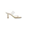 Elegantes Zapatos de Tacón Alto Color Nude con Tacón Fino y Tiras Cruzadas, Zapatos de Mujer, Modelo Nuevo Verano 2026, Sandalias Transparentes con Punta de Clip