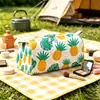 2026 bolsa de maquillaje de terciopelo para productos nuevos de Temu transfronteriza, bolsa con cremallera para cuidado de la piel de viaje, bolsa de almacenamiento portátil de gran capacidad
