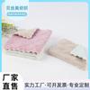 Especializado en la producción de toalla de felpa coral gruesa con relieve de rayas, absorbente, catiónica, para limpieza de aceite, suministros de limpieza, paño de cocina