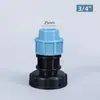 Accesorios para Barril Ton IBC Serie de Válvulas Adaptador de Interruptor Grifo Desviador Tubería de PVC Conexión de Dos Barriles Tres Vías Cuatro Vías 6/4 Pulgada