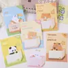 Notas Adhesivas con Forma Irregular de Gato Lindo Simples para Estudiantes de Primaria y Secundaria Pegatinas de Etiqueta de Mensaje Memo Post-it Se Pega N Veces Papelería