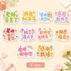 Pegatinas de felicitación para el Día del Maestro en stock, etiquetas selladoras para envolver regalos para maestros, decoraciones para las fiestas de Acción de Gracias