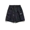 Shorts de Trabalho para Homens, Nova Moda de Verão, Roupa Esportiva da Moda, Shorts Casuais de Secagem Rápida, Calças Largas de Corte Reto de Comprimento Médio para Homens