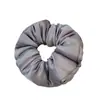 Diadema de satén scrunchie extragrande de moda 2025 para mujer que no tira del pelo