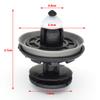 Adecuado para Clips de Fijación de Remaches de Plástico para Coches Alemanes, Accesorios Generales para Automóviles, Sujetadores de Hebilla para Paneles de Puerta de Automóvil