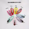 DIY Feito à Mão Cinto de Linha Pano para Enrolar Cabeça Redonda Pano para Enrolar Gota d'Água Acessórios de Grampo de Cabelo Grampo Colorido Clipe BB Oval 5cm