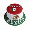Bandera de México Copa del Mundo 2026 Sombrero de Pescador para Hombre Tendencia Protector Solar Protección Solar Estilo Étnico para Exteriores Sombrero de Cubo Sombrero de Fanático
