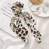Anillo para el cabello con cinta de serpiente leopardo transfronterizo para mujer, anillo para el pelo dos en uno, accesorio para el pelo europeo y americano versátil