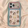 Adecuado para funda de teléfono Apple 17 Pro Max, modelo de silicona de alta gama iPhone 16e para mujer, 15 Plus lindo pequeño de jade