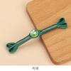 Botón Cheongsam, Estilo Chino Pétalo Cola de Golondrina Perlas de Jade, Ropa de Camisa Tejida a Mano Retro Dinastía Han Botones