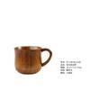 Yfjy Caneca Simples Copo Não Descartável Cor Retrô Caneca de Cerveja Copo de Água de Madeira Copo Refrescante de Verão Conjunto de Chá