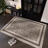 Tapete de Entrada de Veludo Artístico Cristal Retrô, Tapete de Pé Antiderrapante e Resistente ao Desgaste, Tapete de Chão Estilo Étnico Geométrico Americano, Em Estoque
