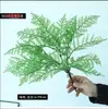 Helechos Simulados, Pasto Persa, Ramas de Pino, Plantas Verdes para Paisajismo, Adornos para Decoración de Bodas en Casa, Productos Terminados de Alta Gama