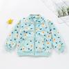Abrigo de otoño para niños, ropa nueva de primavera y otoño para niños y niñas, moda de dibujos animados, polar, estilo occidental, top para bebé.