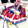 Castelo inflável para crianças, sala VPC, grande praça externa, playground com escorregador de astronauta, castelo inflável projetado pelo fabricante