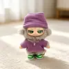 [Excluyendo la Muñeca] Mismo Estilo que Wang Yibo Serie Irregular de Muñecos Pequeños Aowu Ropa Sudadera Elástica Conjunto de Dos Piezas con Accesorios de Auriculares