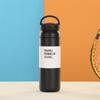 Copo Térmico Elementos de Moda Aço Inoxidável 304 Portátil Simples Copo de Café Filtro Copo Acompanhante Portátil Copo para Presente