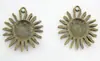 Al por mayor aleación Tío Sol accesorios para joyería hechos a mano DIY colgante de collar retro zakaa 30 mm