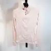 Chaqueta Deportiva de Yoga para Mujer de Primavera Abrigo Ajustado Casual Chaqueta de Jogging Cardigan Cuello con Cremallera Manga Larga Transpirable