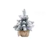 Decoración navideña regalo 30cm45cm60cm árbol pequeño verde flocado de escritorio decoración de ventana árbol de Navidad