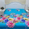 Tela Floral de Algodón Procesado, Algodón Puro para Fundas de Edredón, Sábanas, Forros de Edredón, Ropa, Telas para Ropa de Cama, Yutongjing