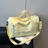 Nova Bolsa de Viagem de Grande Capacidade 2025 para Homens e Mulheres, Bolsa Esportiva Transversal Portátil com Compartimento Independente para Sapatos e Separação Seco/Molhado