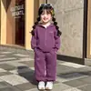 Conjunto de Ropa de Otoño para Niñas 2026 Nuevo Ropa Deportiva Infantil Ropa de Bebé Niña Sudadera para Niña Pantalones Deportivos Ropa Infantil