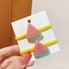 Anillo de Toalla Elástico Alto Lindo de Dibujos Animados Anillos para el Cabello Niñas Niños Correa para el Cabello Accesorios para el Cabello Sombrerería Niñita Bebé