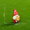 Figuritas de gnomos en forma de corazón para el Día de San Valentín, nuevos accesorios decorativos DIY lindos, mini adornos de escritorio