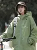 NASA SOBRE 2026 Primavera/Otoño Chaqueta Impermeable para Montañismo al Aire Libre Estilo Funcional con Capucha Abrigo para Hombre