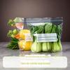 Sacos de Conservação Fresca, Sacos Selados Domésticos Puxa-e-Puxa para Armazenamento de Geladeira de Qualidade Alimentar, Sacos Selados, Sacos Pequenos Autovedantes, Espessos e Duráveis