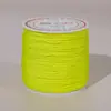 No. Cuerda Trenzada Hilo de Jade 72 Hilos 0.8mm Nylon Hilo Tejido a Mano Hilo para Colgante DIY Cuerda Roja Accesorios de Nudo Chino Hilo al por Mayor