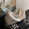 Bolsa de Grande Capacidade para Mulheres 2026 Nova de Verão Versátil Ombro Transversal Tendência Este Ano Texturizada Bolsa Almofada para o Trabalho