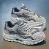 Zapatos de papá de malla transpirable para hombre de verano, suela gruesa para aumentar la altura, casuales, modernos, versátiles, suela suave, zapatillas deportivas para hombre