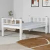 Cama beliche camada dupla alta e baixa estudante estrutura de ferro forjado cama canteiro de obras dormitório de funcionários simples individual duas camadas espessada