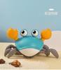 Juguetes de baño para bebés transfronterizos para jugar en el agua y nadar, lindo cangrejito de cuerda, diversión para el baño con baño