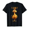 Camisetas divertidas para adultos con meme de gallo F-Caw-F Chicken Humor Adulto para