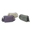 Bolso bandolera casual transfronterizo, bolso de mujer multicapa, nuevo bolso de tela de nailon ligero, bolso de hombro bandolera versátil, moderno y a la moda
