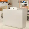 Balcão de Caixa, Balcão Pequeno Simples Moderno para Loja de Roupas, Salão de Beleza, Loja de Conveniência, Loja, Recepção de Supermercado