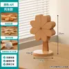 Moinho de Vento Madeira Maciça Isolamento Mat Porta-copos Mesa de Desktop Anti-Queimadura Jogo Americano Cozinha Doméstica Mesa Panela e Tigela Mat Suporte Criativo para Celular