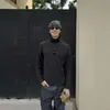 26AW "Urho" Suéter de Malha Retrô com Listras em Ponto Z Gola Alta Suéter Integrado Malharia Camiseta de Manga Longa Masculino