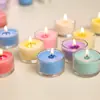 Venda por Atacado Vela de Vidro Vela de Dia dos Namorados Adereços Criativos para Pedido de Casamento Vela Aromática Romântica sem Fumaça Estilo Ins